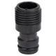 Адаптер для коннектора Grad 1/2" с внешней резьбой 1/2" (ABS) (5016355)