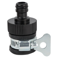 Адаптер для коннектора Grad 1/2" универсальный на кран без резьбы 1/2"×3/4" (ABS) (5016375)
