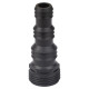 Адаптер для шлангов Grad 1/2" и 3/4" с н/р 3/4" (ABS) (5016385)