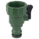 Кран запорный Grad в/р 3/4" с адаптером на коннектор 1/2" (ABS) (5016985)