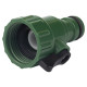 Кран запорный Grad в/р 3/4" с адаптером на коннектор 1/2" (ABS) (5016985)