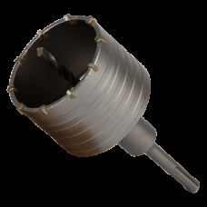 Коронка по бетону Grad Ø80×70 мм 10 зубцов + хвостовик 110 мм SDS-plus (1514405)