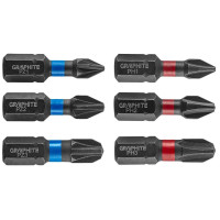 Набор ударных бит GRAPHITE 6 шт 56H540