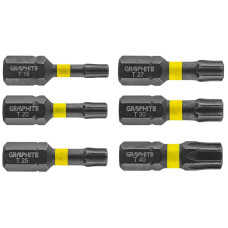 Набор ударных бит GRAPHITE 6 шт 56H541