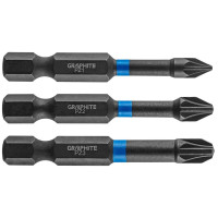 Набор ударных бит GRAPHITE 3 шт 56H542