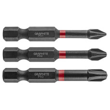 Набор ударных бит GRAPHITE 3 шт 56H543