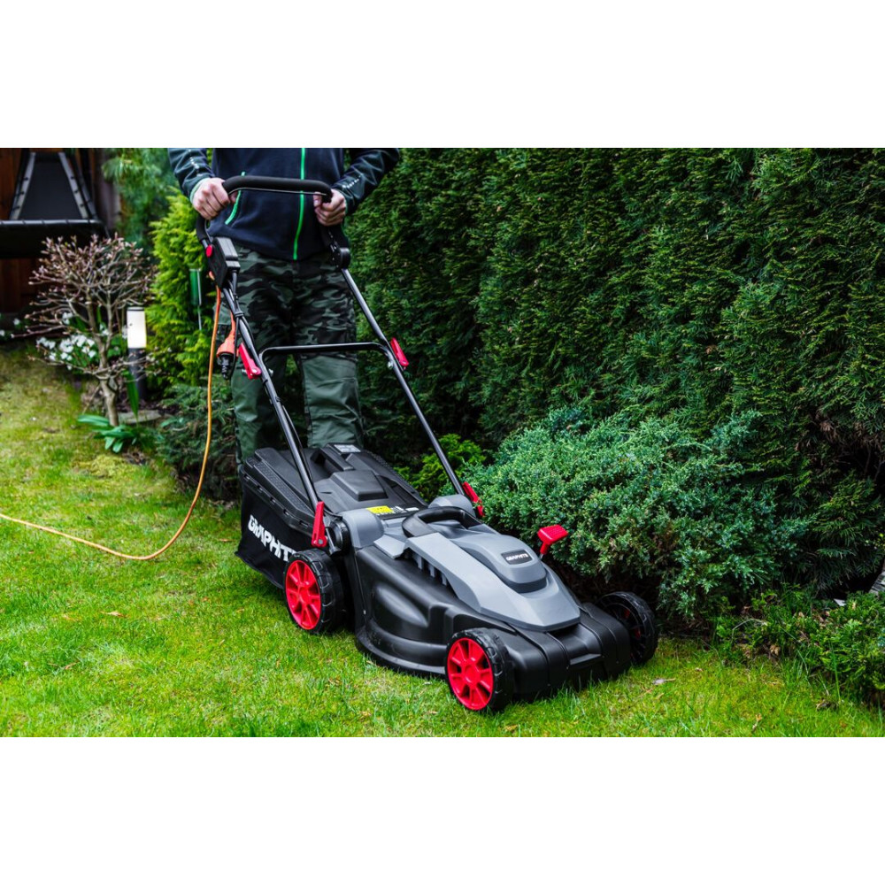 Газонокосарка електрична Graphite 1500Вт 59G474