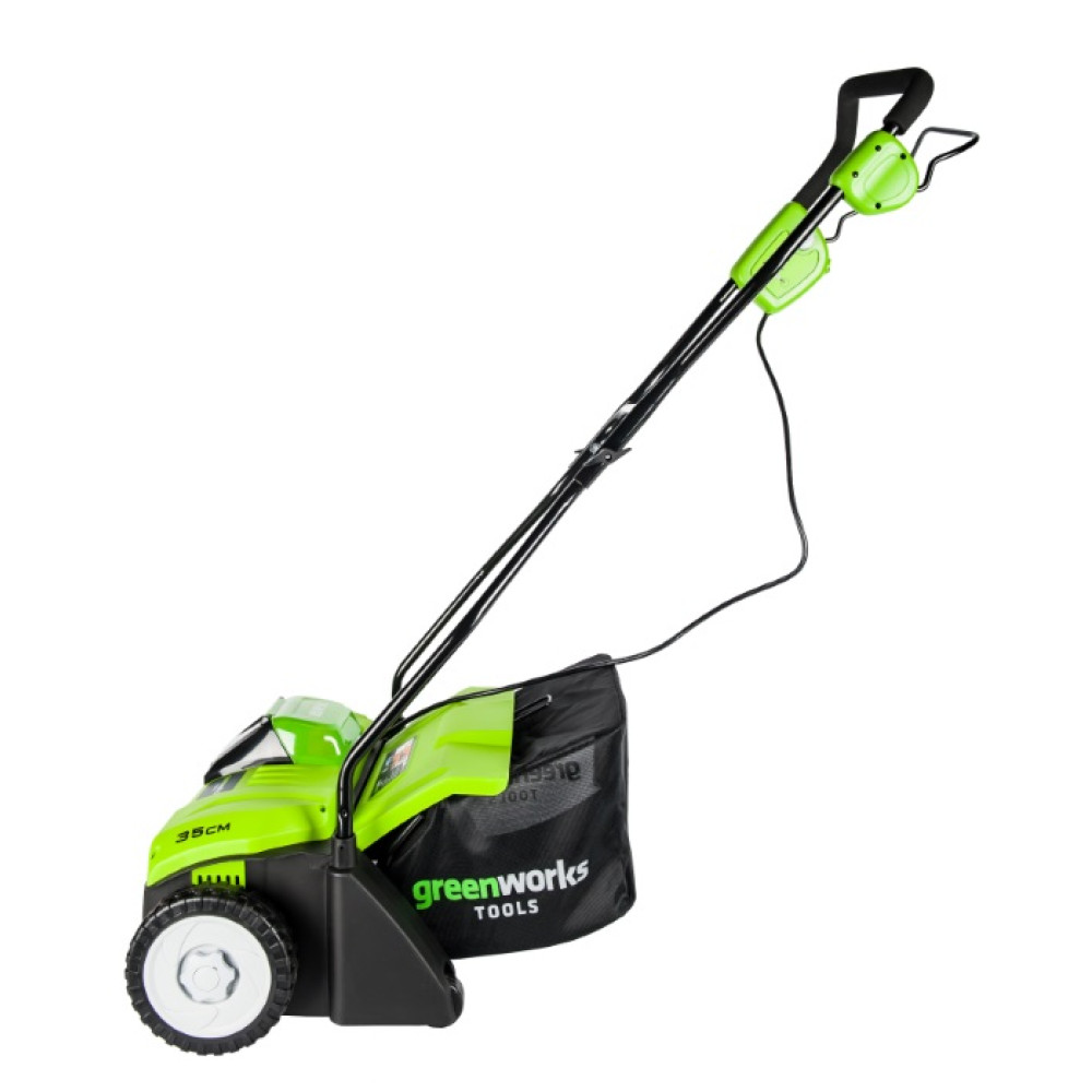 Аератор акумуляторний Greenworks G40DT30 без АКБ та ЗП