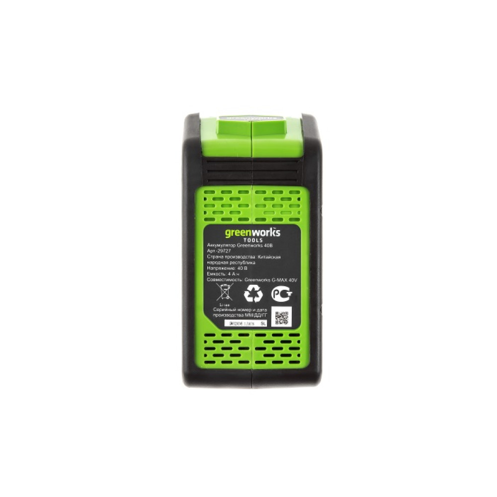 Акумулятор Greenworks G40B4 (4 Ah) без ЗП
