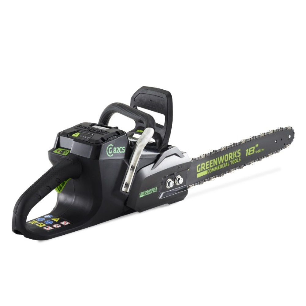 Акумуляторна ланцюгова пила Greenworks GC82CS без АКБ та ЗП