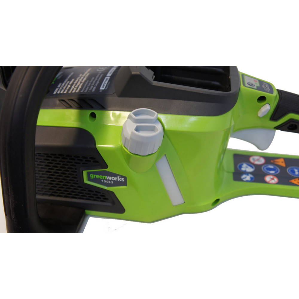 Акумуляторна ланцюгова пила Greenworks GD40CS40K4 з АКБ 4 Ah та ЗП