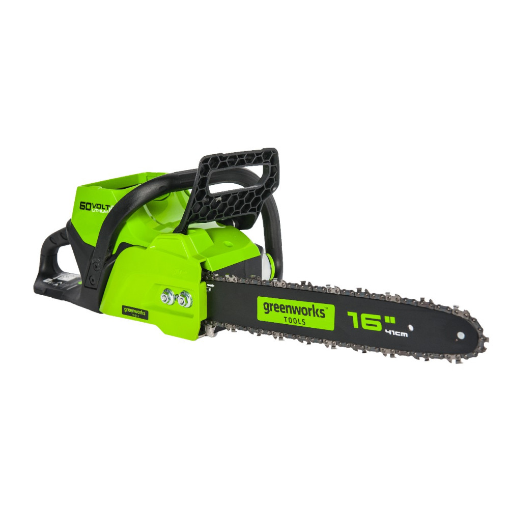 Акумуляторна ланцюгова пила Greenworks GD60CS40K2 з АКБ 2 Ah та ЗП