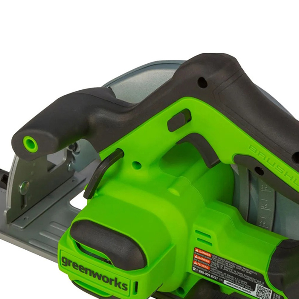 Циркулярна пила акумуляторна Greenworks GD24CS (1500907) без АКБ та ЗП