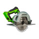Циркулярна пила акумуляторна Greenworks GD24CS (1500907) без АКБ та ЗП