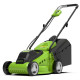 Газонокосарка акумуляторна Greenworks G24LM32K2 з АКБ 2 Ah та ЗП