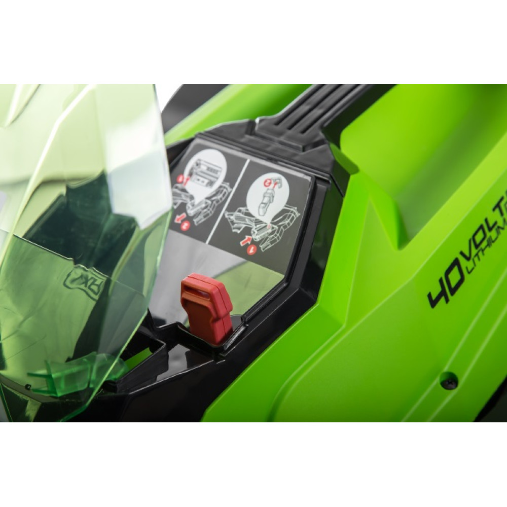 Газонокосарка акумуляторна Greenworks G40LM35K2 з АКБ 2 Ah та ЗУ