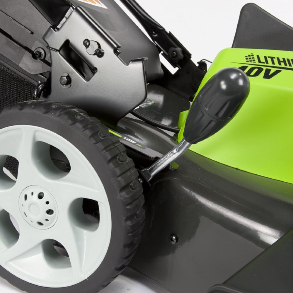 Газонокосарка акумуляторна Greenworks G40LM45K4 з АКБ 4 Ah та ЗП
