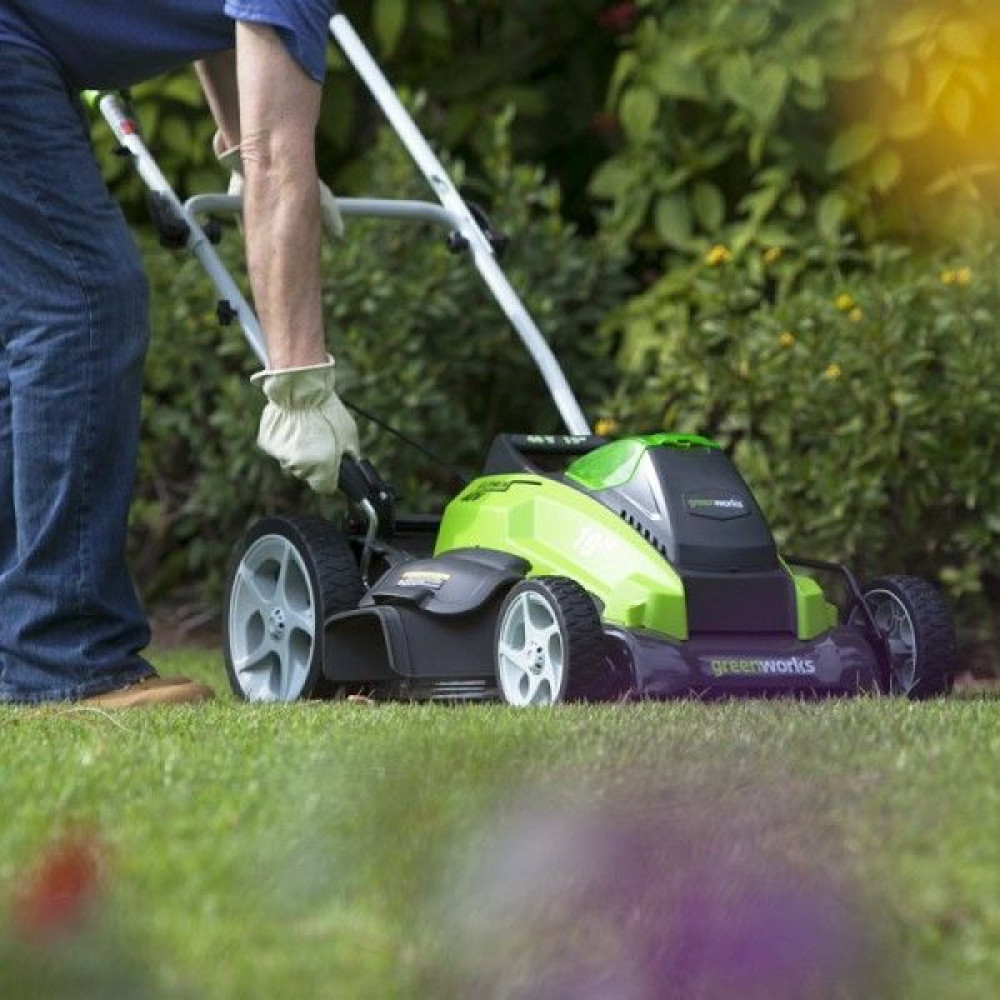Газонокосарка акумуляторна Greenworks G40LM45K4 з АКБ 4 Ah та ЗП