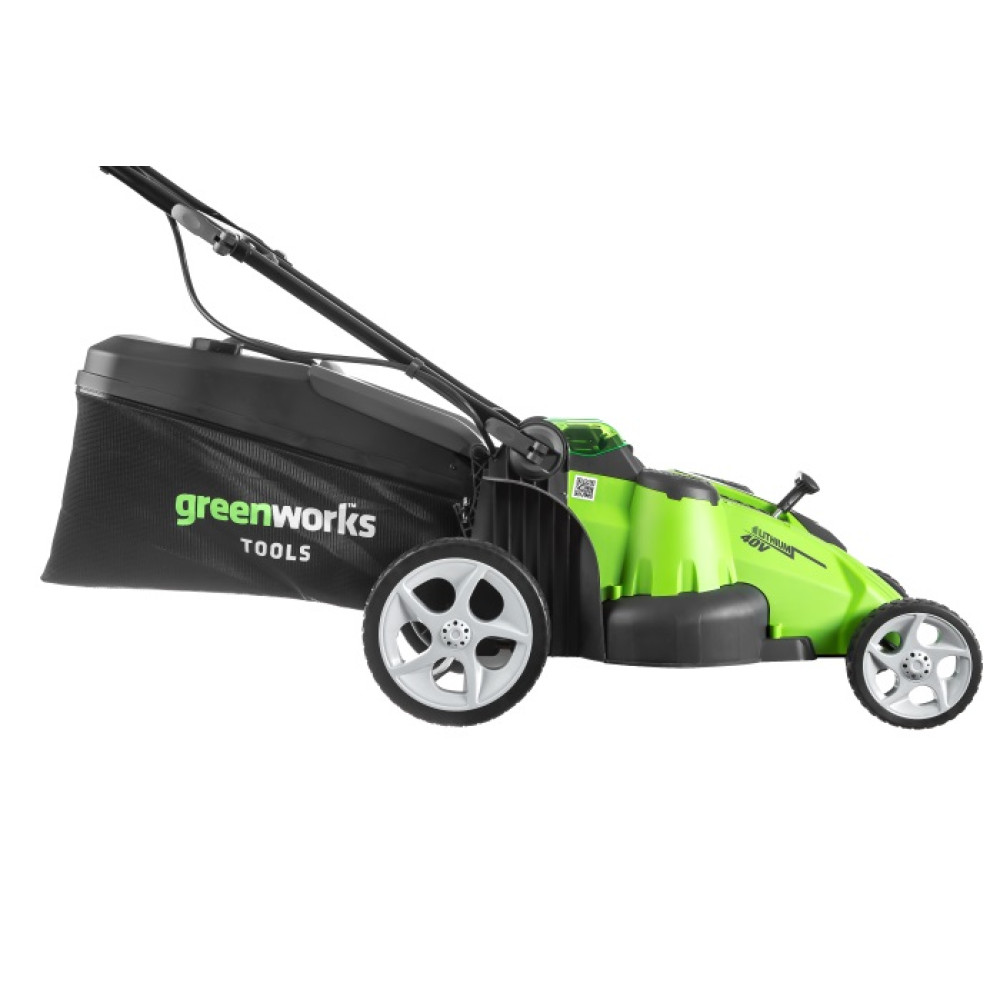 Газонокосарка акумуляторна Greenworks G40LM49DB без АКБ та ЗП