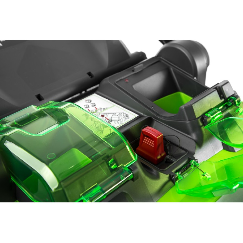Газонокосарка акумуляторна Greenworks G40LM49DB без АКБ та ЗП