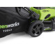 Газонокосарка акумуляторна Greenworks GD40LM45К4 з АКБ 4 Ah та ЗП