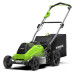 Газонокосарка акумуляторна Greenworks GD40LM45К4 з АКБ 4 Ah та ЗП