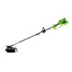 Тример акумуляторний Greenworks GD40BCK4 з АКБ 4 Ah та ЗП