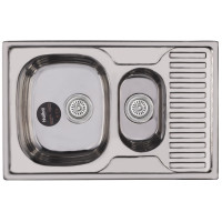 Мойка кухонная HAIBA 78x50 ARMONIA polish (HB0571)