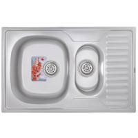 Мойка кухонная HAIBA 78x50 ARMONIA satin (HB0650)