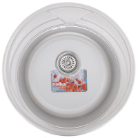 Мойка кухонная HAIBA 510 satin (HB0654)