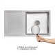 Кухонна мийка Lidz H7844 Brush 3.0 / 1.0 мм (LIDZH7844LBRU3010)