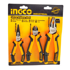 Набор шарнирно-губцевых инструментов INGCO INDUSTRIAL Master 3 предмета (HKPS28318)