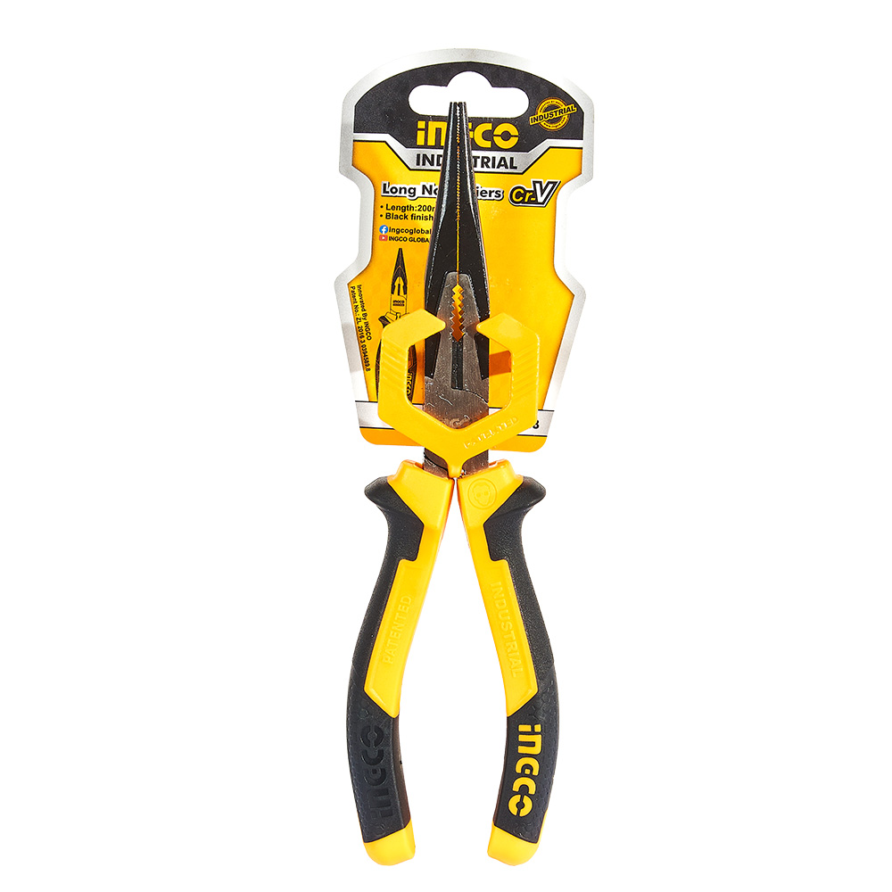 Довгогубці INGCO INDUSTRIAL Master 200 мм (HLNP28208)