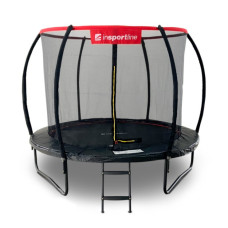 Батут с внутренней сеткой inSPORTline Flea PRO 244 см черный (23878)