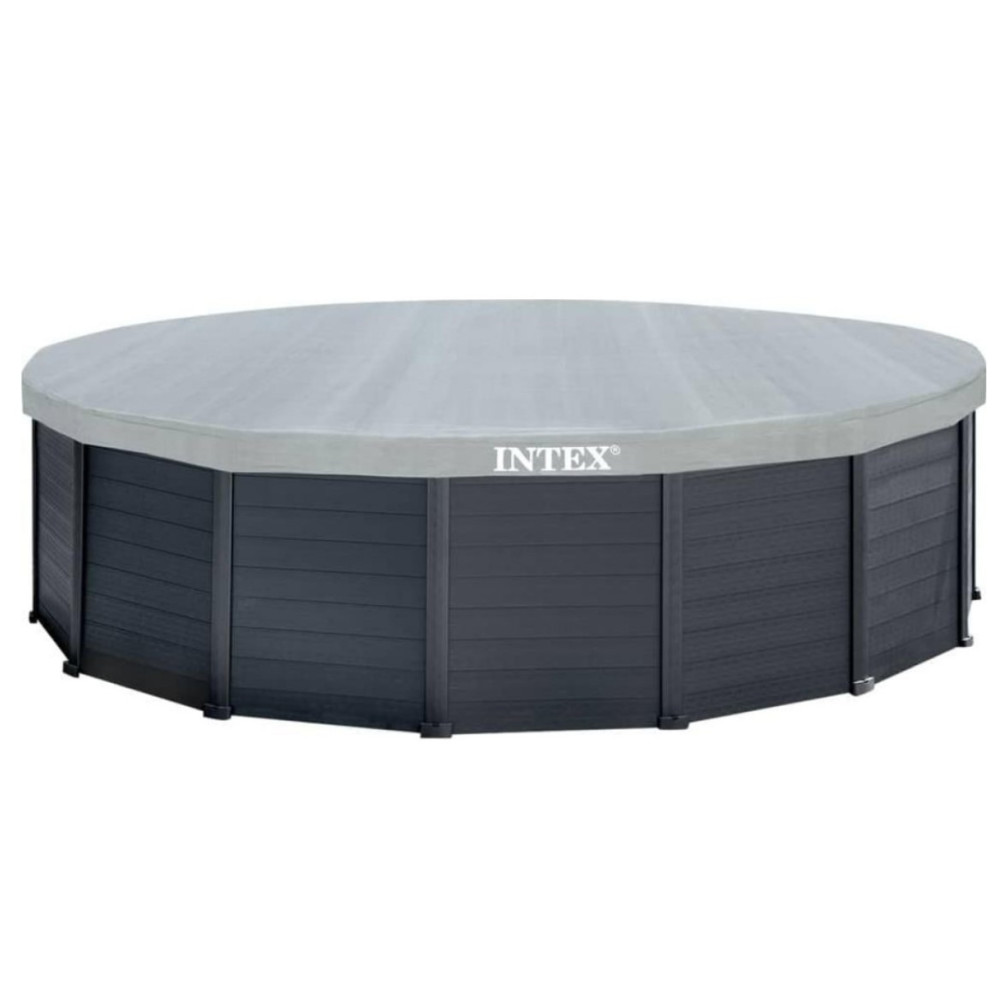 Басейн панельний Intex 478 x 124 см - графітовий (6941057421681)