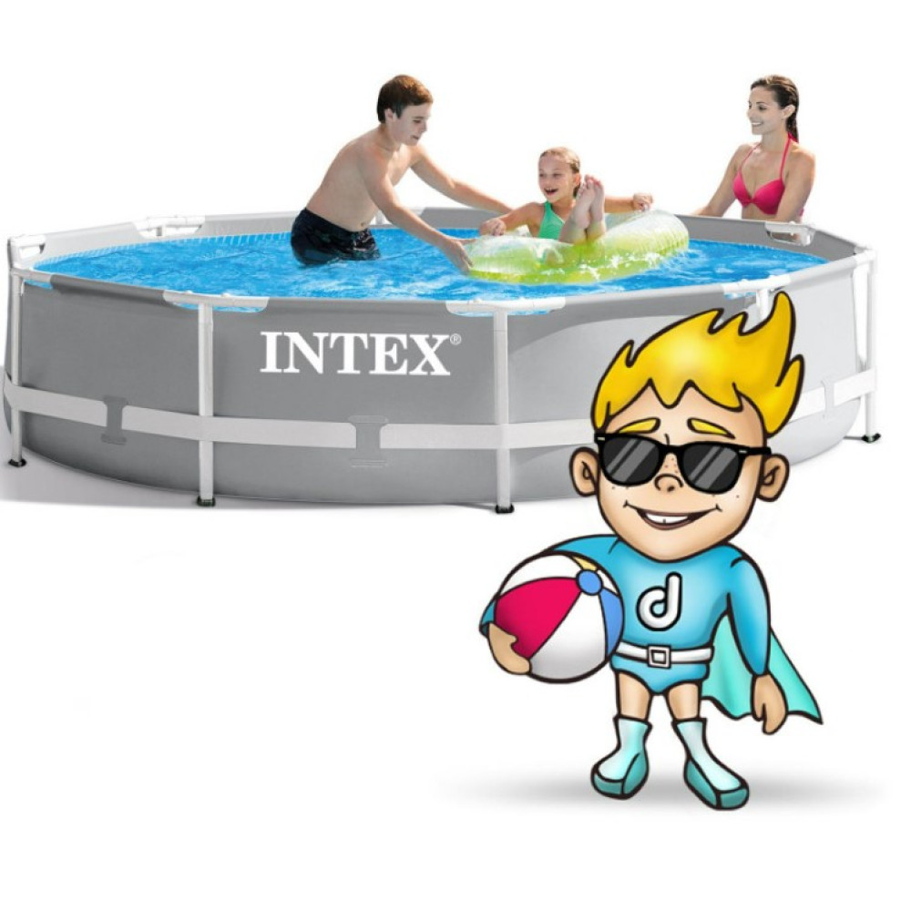 Бассейн каркасный 6 в 1 INTEX 26700, 305 х 76 см (DM-26700-2W1)