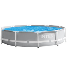 Бассейн каркасный 15 в 1 INTEX 26702 305 х 76 см + машина для создания пузырей (DM-26702-M)