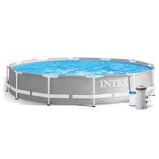 Бассейн каркасный 9 в 1 INTEX 26712GN, 366 x 76 см (DM-26712GN)