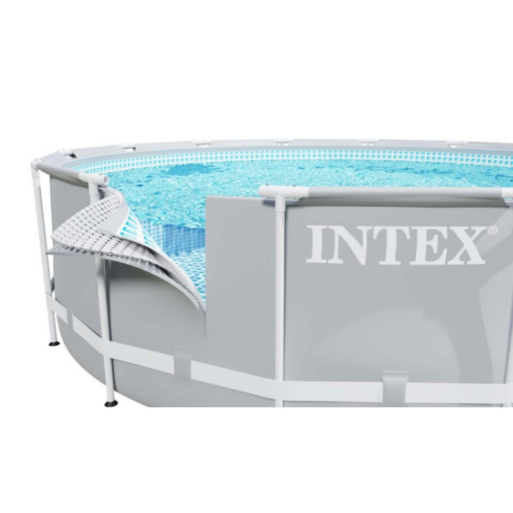 Бассейн каркасный 21 в 1 INTEX 26720, 427 х 107 см + машина для создания пузырей (DM-26720-M)
