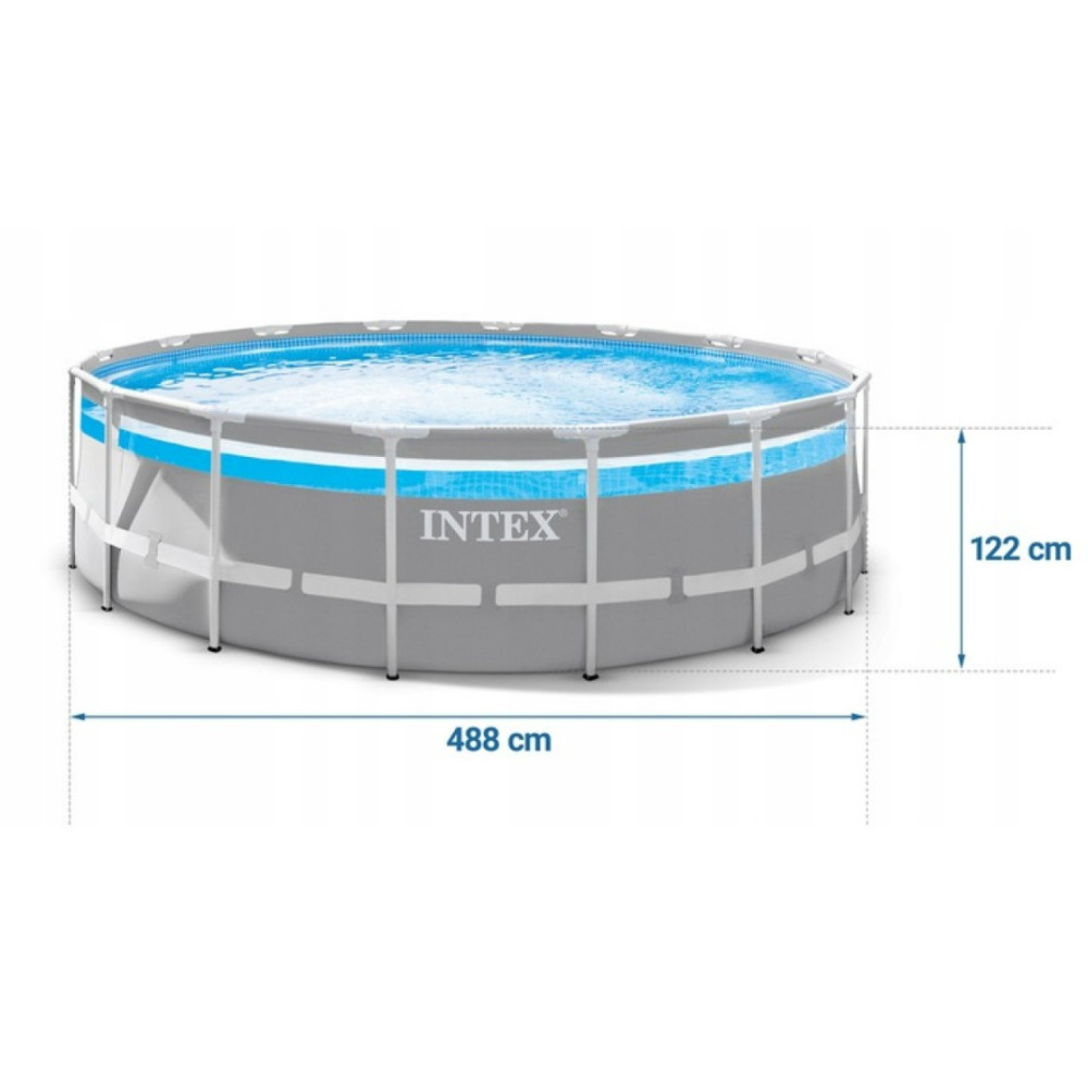 Басейн каркасний 20 в 1 Intex 26730, 488 x 122 см (DM-26730-20W1)