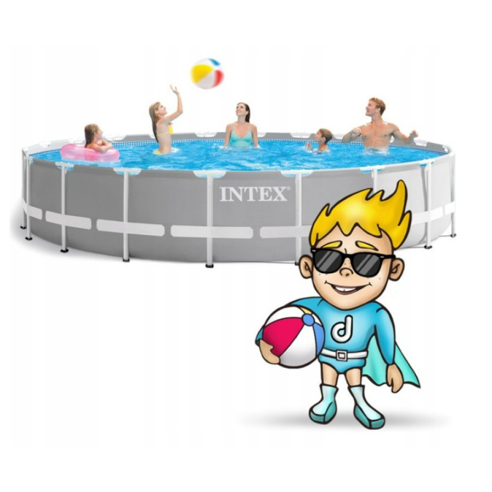 Басейн каркасний 20 в 1 Intex 26756, 610 х 132 см (DM-26756-20W1)