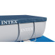 Бассейн каркасный прямоугольный 18 в 1 INTEX 26792, 488 x 244 x 107 см, серый (DM-26792-17W1)