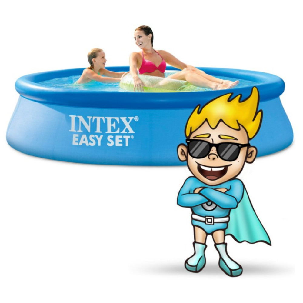 Басейн надувний 16 в 1 INTEX 28106, 244 x 61 см (DM-28106-15W1)
