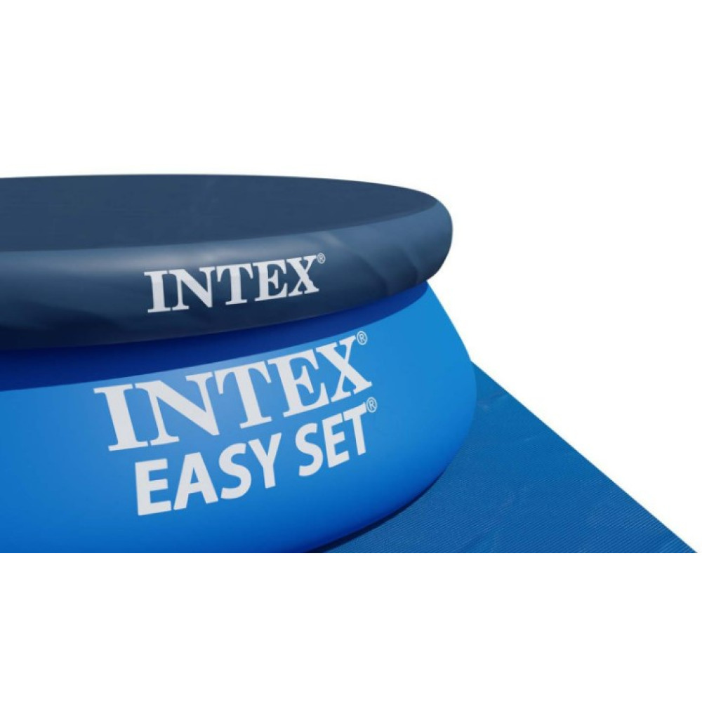 Басейн надувний 15 в 1 INTEX 28142, 396 x 84 см + машина для створення бульбашок (DM-28142-M)