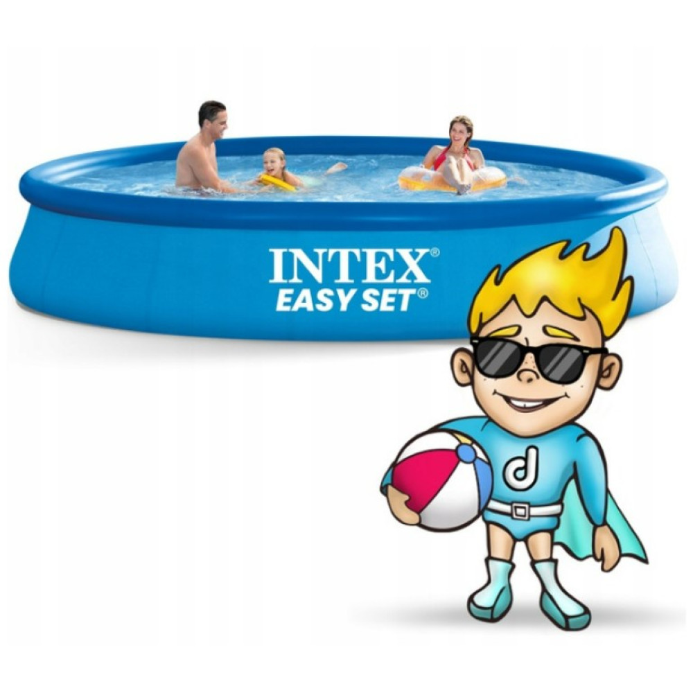 Бассейн надувной 15 в 1 Intex 28158, 457 х 84 см (DM-28158-M)