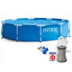 Басейн каркасний 15 в 1 INTEX 28202, 305 х 76 см, синій (DM-28202-15W1A)