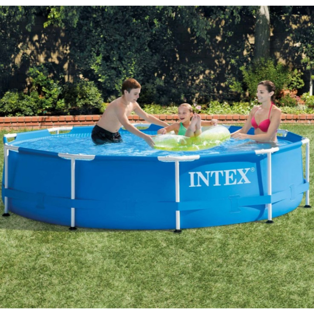 Бассейн каркасный 9 в 1 INTEX 28202GN, 305 x 76 см, синий (DM-28202GN)