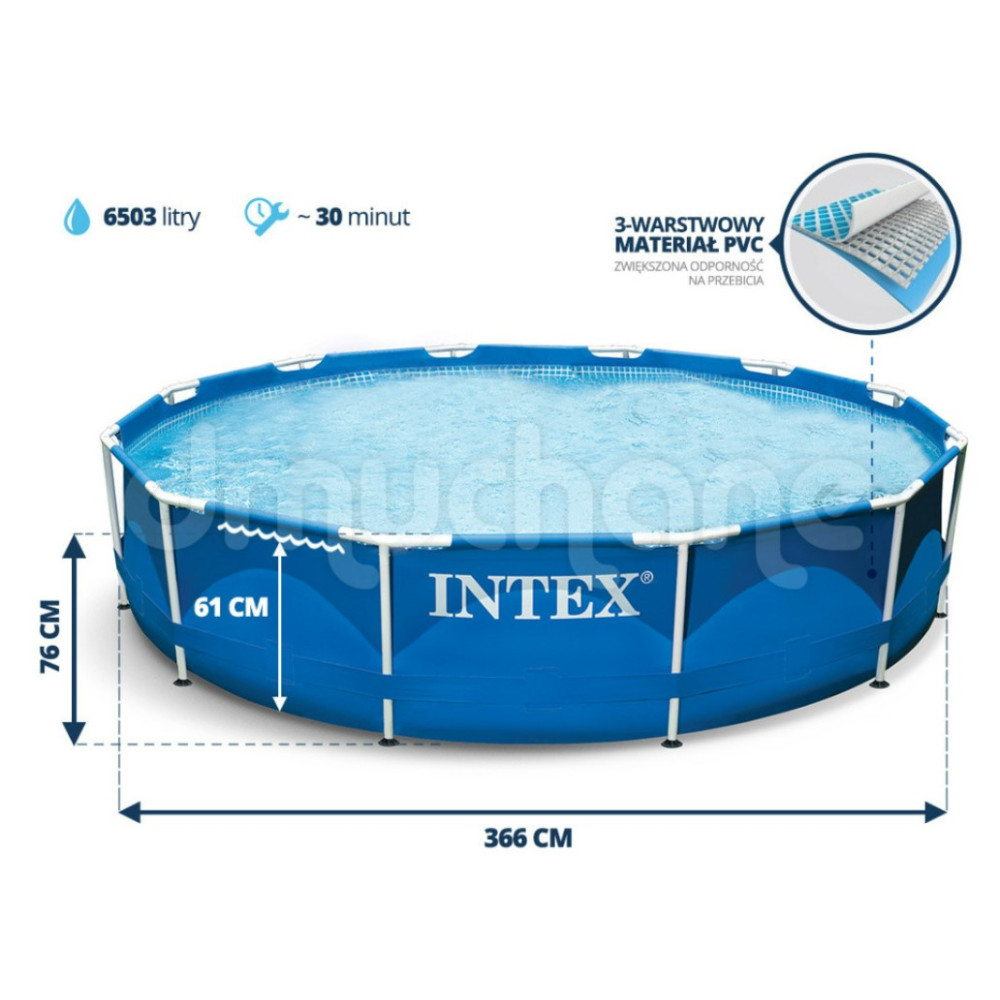 Бассейн каркасный INTEX 28210, 366 x 76 см (DM-28210)