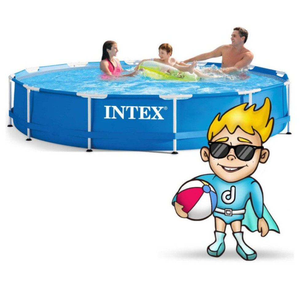 Бассейн каркасный 9 в 1 INTEX 28212, 366 x 76 см (DM-28212)