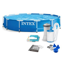 Бассейн каркасный 9 в 1 INTEX 28212, 366 x 76 см (DM-28212)